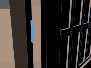 3d door - main entrance 3D Model