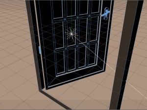 3d door - main entrance 3D Model