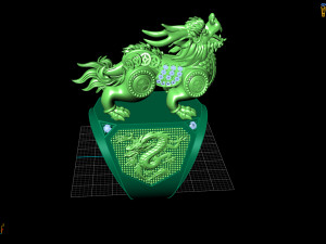 ring pixiu 3Dプリントモデル