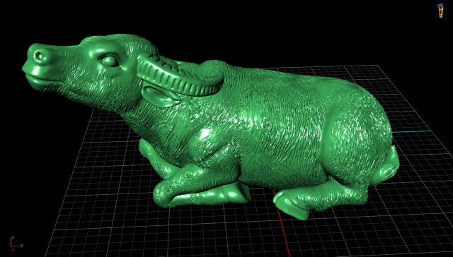 buffalo 3D 打印模型 .c4d .max .obj .3ds .fbx .stl .blend