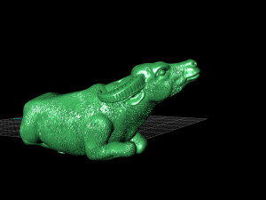 buffalo 3D 打印模型