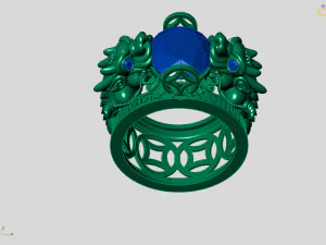 Bixie-ring 3D printmodel