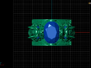 Bixie-ring 3D printmodel