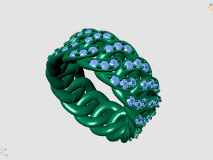 diamond ring 3D Print Model