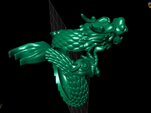 ring dragon 3D-printmodel