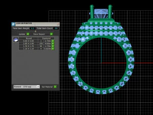diamond ring 3D Print Model