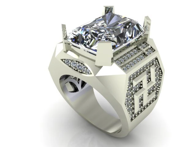 ring men 3D Print Model .c4d .max .obj .3ds .fbx .stl .blend 