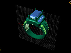 diamond ring 3D Print Model