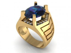 ring men 3D 打印模型