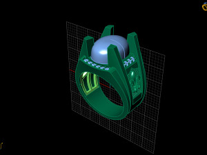 ring men Modello di stampa 3D