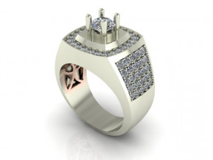 ring men 3D 打印模型