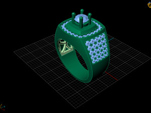 ring men 3D Baskı Modeli