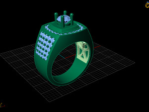 ring men 3D Baskı Modeli