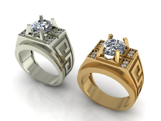 ring men 3D Print Model .c4d .max .obj .3ds .fbx .stl .blend 