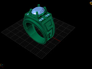 ring men 3D Print Model
