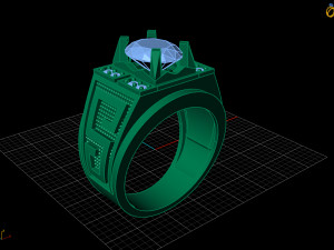 ring men 3D-printmodel