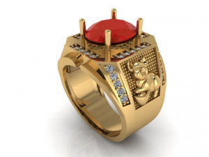ring men 3D 打印模型