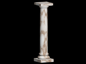 architectural column modeling 3D-Modell