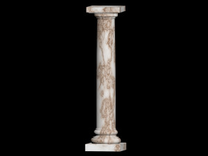 architectural column modeling Modelo 3D