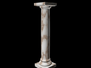 architectural column modeling Modelo 3D