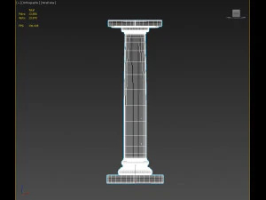 architectural column modeling 3D Model