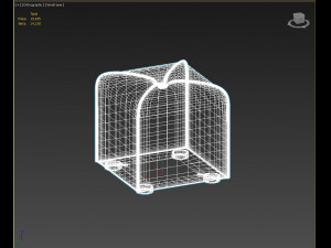 pouf 3Dモデル