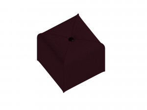 pouf 3Dモデル