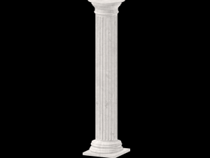 architectural column modeling 2 Model 3D