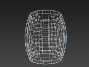 Wooden Barrel 3D-Modell