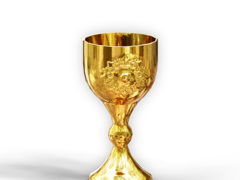 Lowpoly Goblet Model 3D