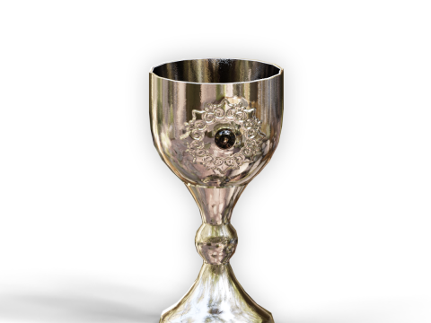 Lowpoly Goblet Model 3D