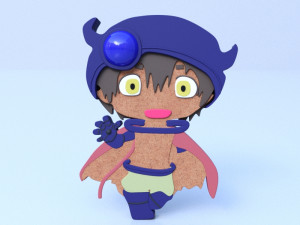 reg made in abyss anime cookie Modelo 3D