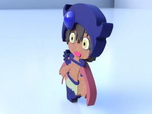 reg made in abyss anime cookie Modelo 3D