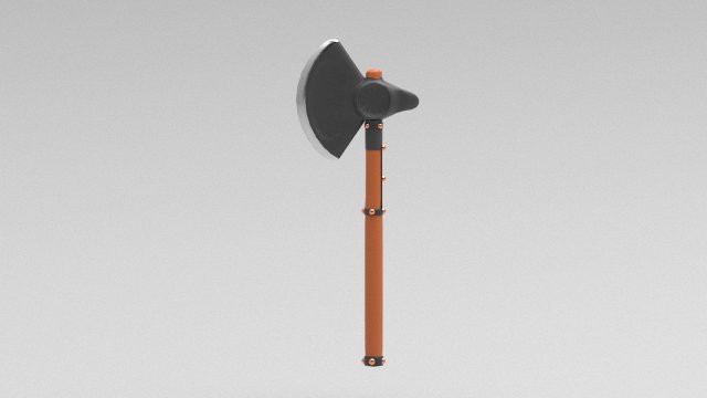 axe 3D Modell .c4d .max .obj .3ds .fbx .stl .blend 