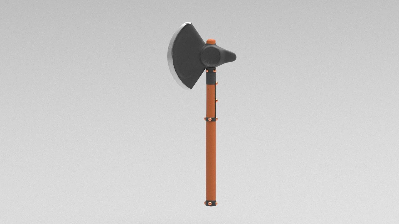 axe 3D Model .c4d .max .obj .3ds .fbx .stl .blend 