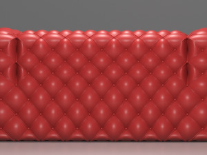 leather sofa Modello 3D