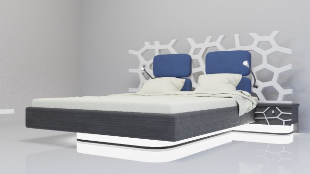 bed Modèle 3D .c4d .max .obj .3ds .fbx .stl .blend 