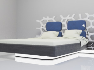bed Modèle 3D