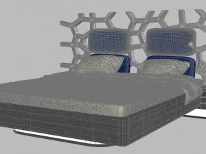 bed Modèle 3D