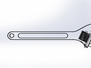 wrench 3Dモデル