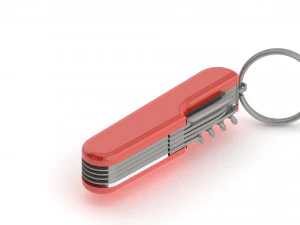 Swiss army knife 3D Model