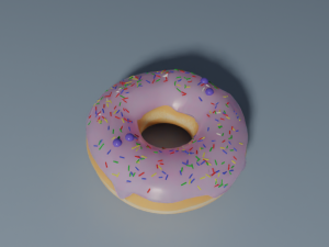 donut 3D Model