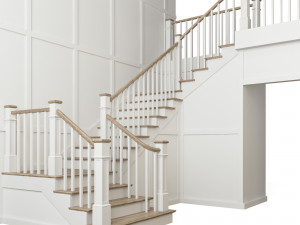 classic staircase 3Dモデル