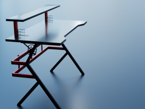 gaming desk Model 3D
