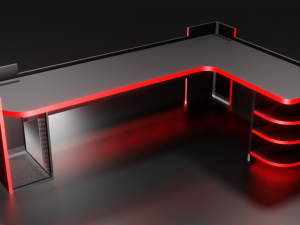 gaming desk 3Dモデル