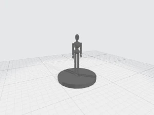 stl 파일 인쇄용 마네킹 3D 프린트 모델