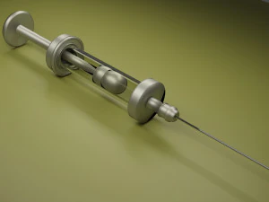 strzykawka Model 3D