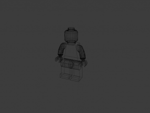lego man 3D Model