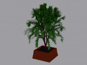 tijolo de &aacute;rvore Modelo 3D