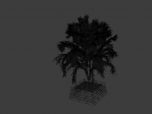 tree brick Modèle 3D